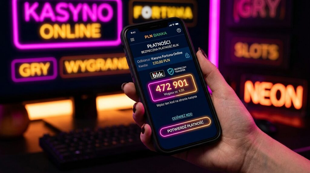 Kasyno BLIK natychmiastowe płatności w kasynach internetowych