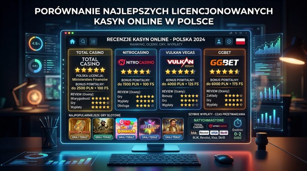 Slottica alternatywy ranking najlepszych podobnych kasyn online